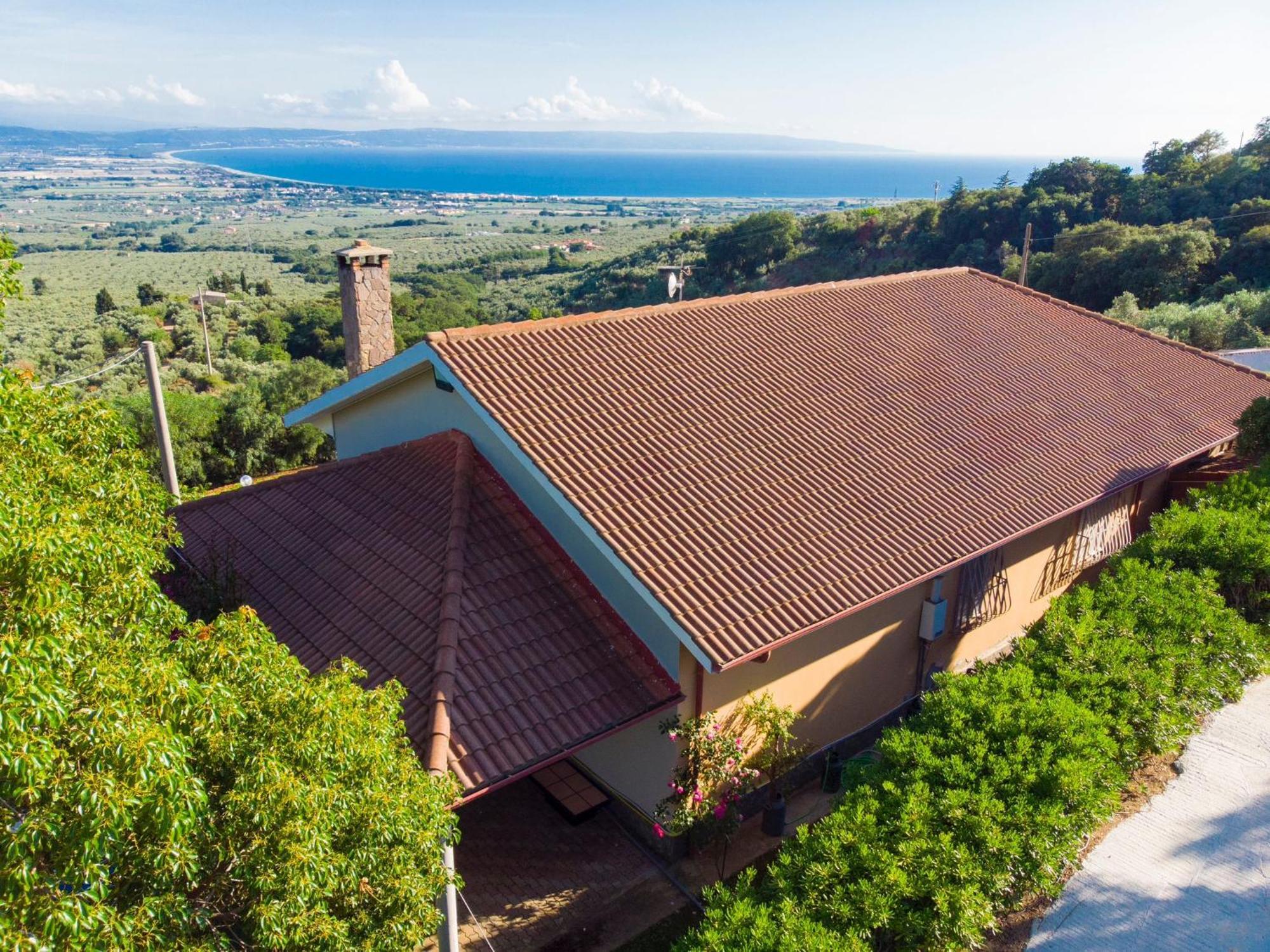 Вілла La Casa Di Nonna Ламеція-Терме Екстер'єр фото